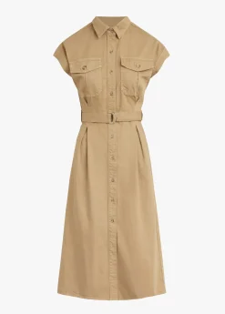 THE PLEATED SAFARI DRESS