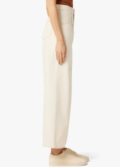 THE PLEATED WIDE LEG ANKLE