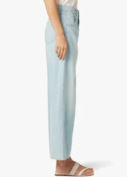THE PLEATED WIDE LEG ANKLE