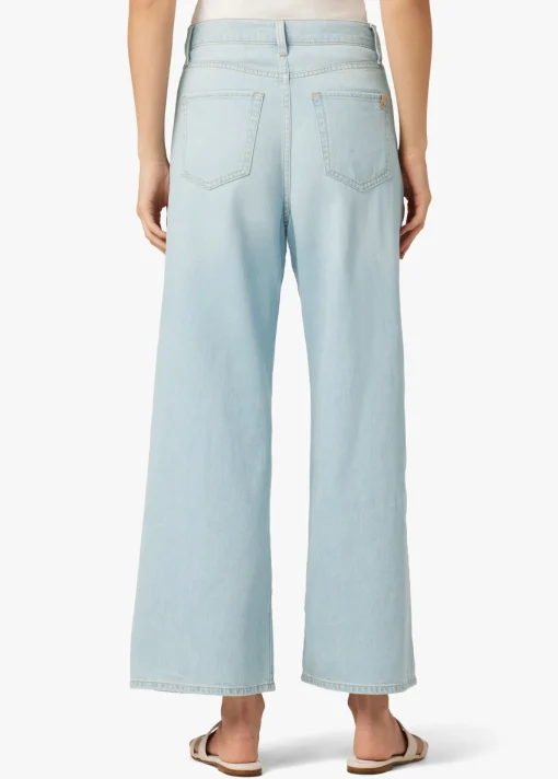 THE PLEATED WIDE LEG ANKLE