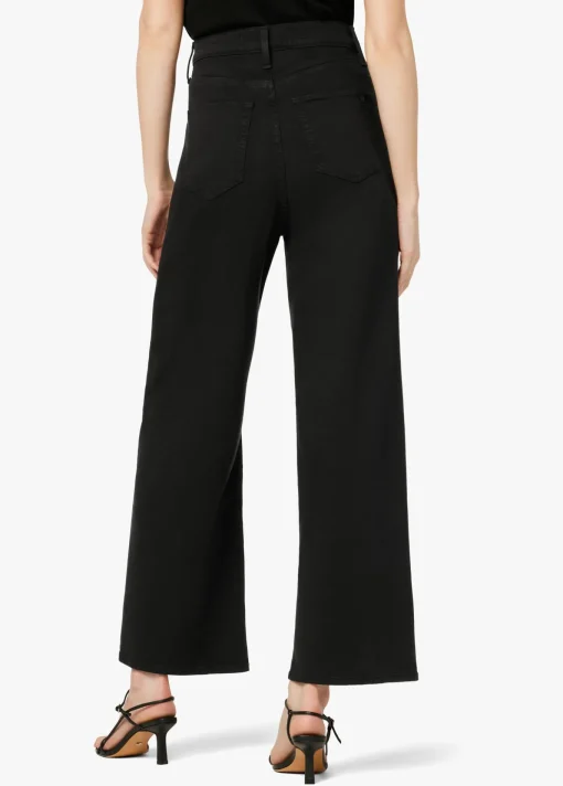 THE PLEATED WIDE LEG ANKLE