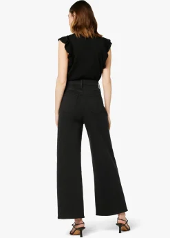 THE PLEATED WIDE LEG ANKLE
