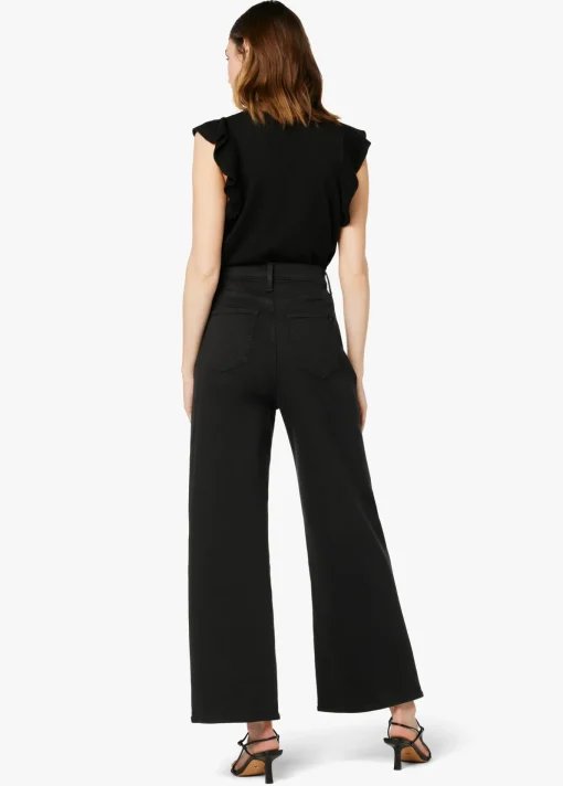 THE PLEATED WIDE LEG ANKLE