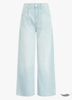 THE PLEATED WIDE LEG ANKLE