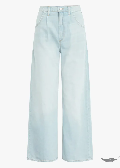 THE PLEATED WIDE LEG ANKLE