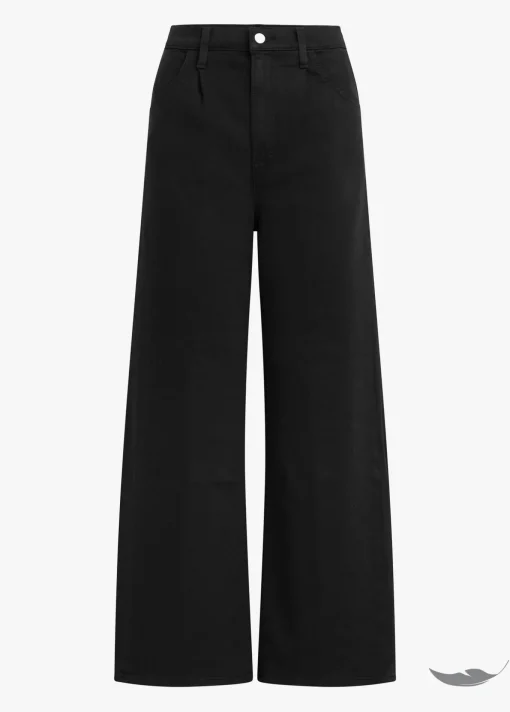 THE PLEATED WIDE LEG ANKLE