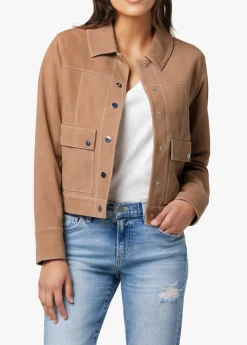 THE ROONEY SUEDE JACKET