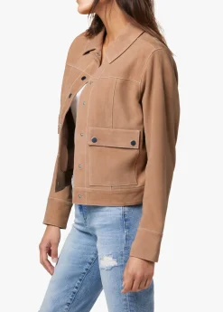 THE ROONEY SUEDE JACKET