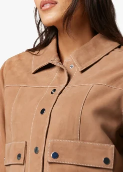 THE ROONEY SUEDE JACKET