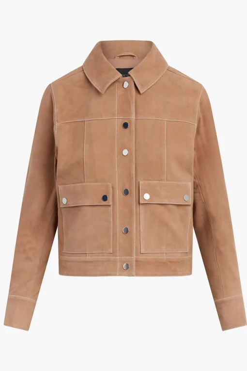 THE ROONEY SUEDE JACKET