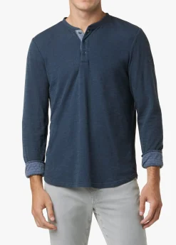 DWIGHT DOUBLE-FACE HENLEY