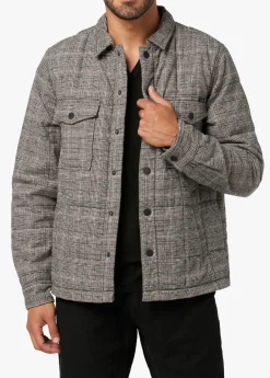 FLYNN QUILTED SHIRT JACKET