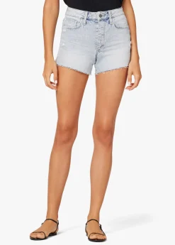 MID RISE DENIM SHORT