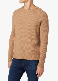 TEXTURED CREWNECK SWEATER
