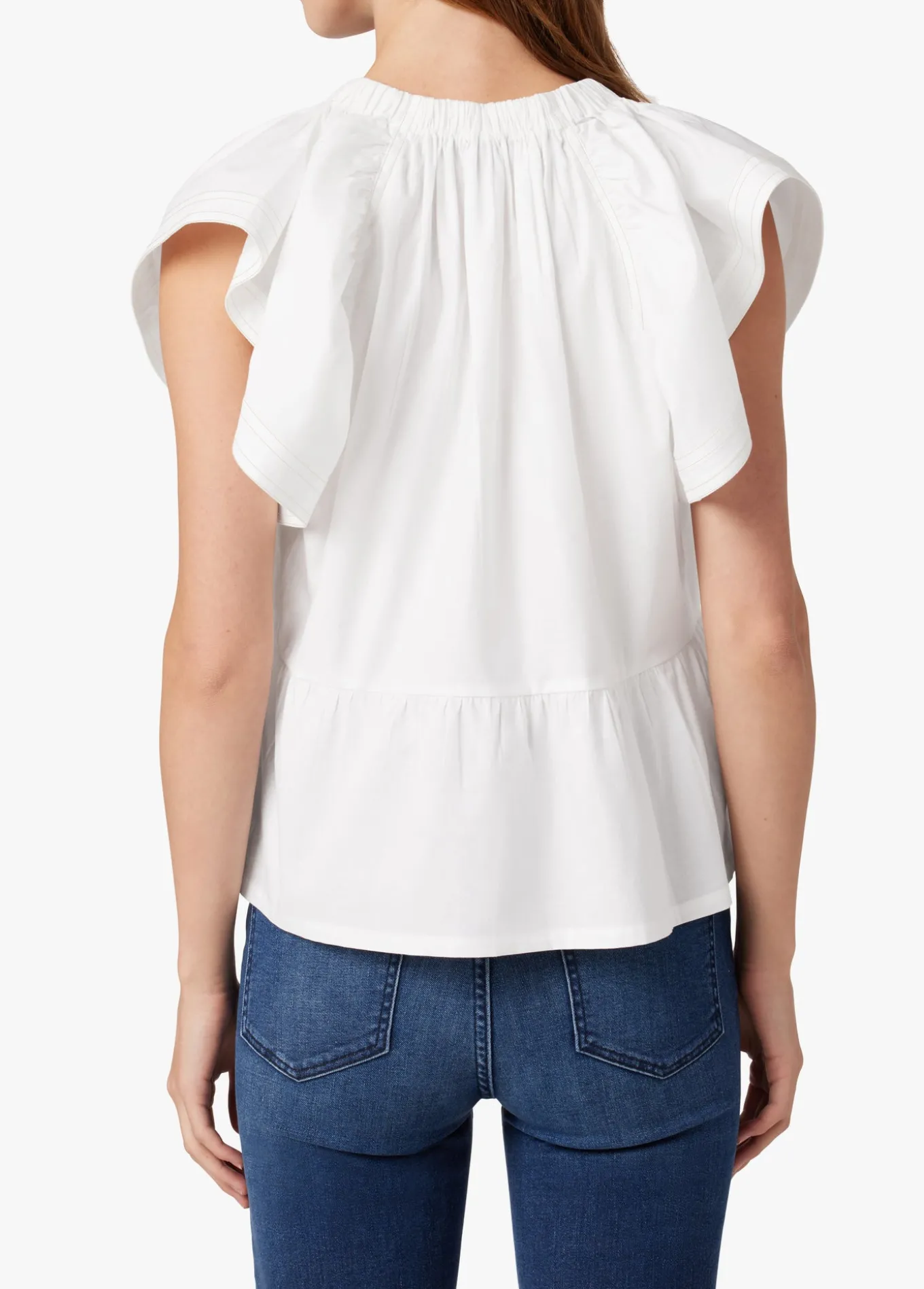 THE ADELYN FLUTTER SLEEVE TOP