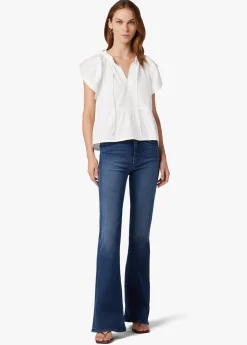 THE ADELYN FLUTTER SLEEVE TOP