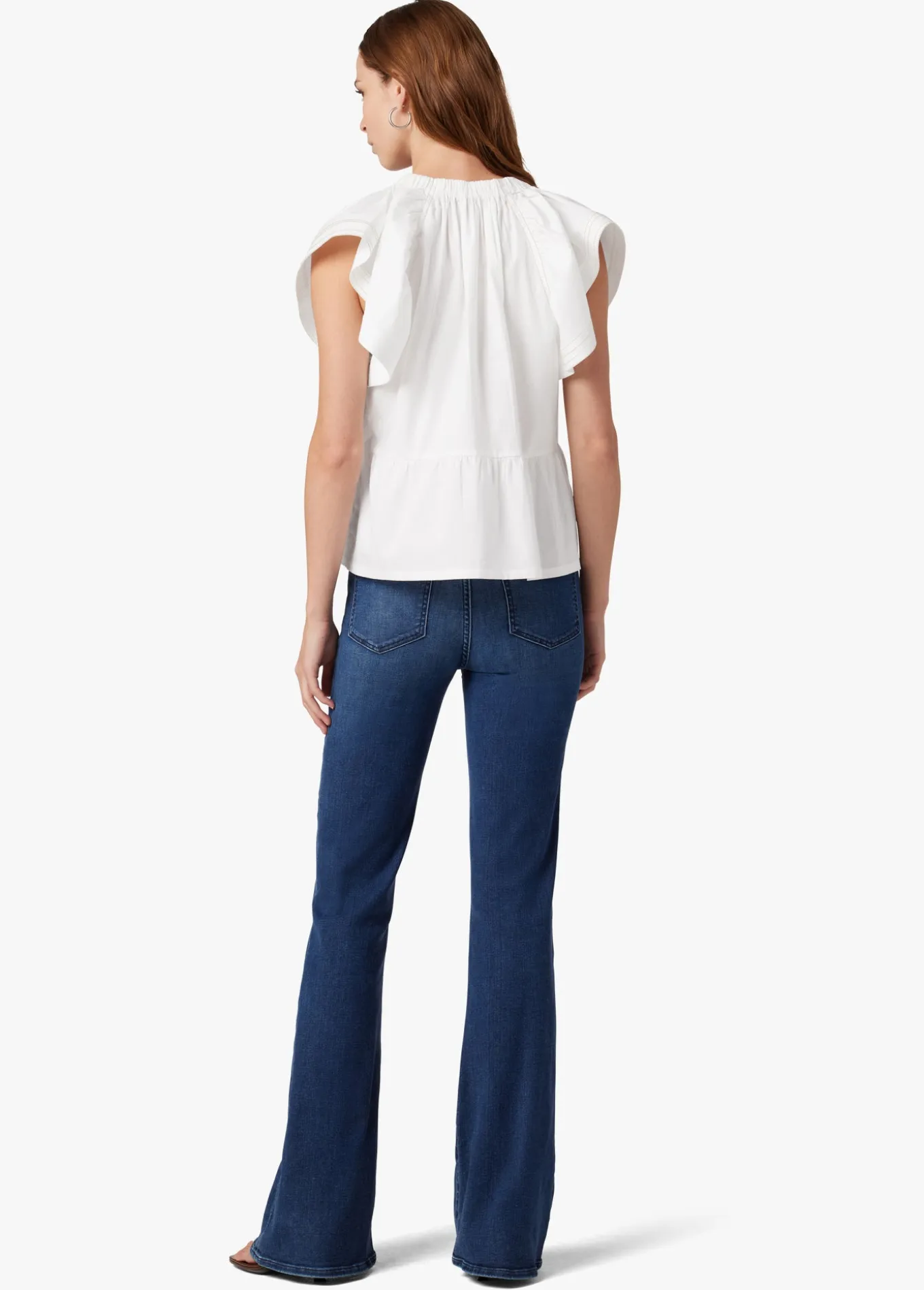 THE ADELYN FLUTTER SLEEVE TOP