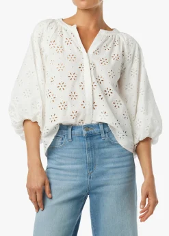 THE ANDIE BRODERIE BLOUSE