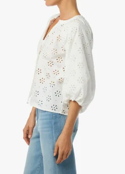 THE ANDIE BRODERIE BLOUSE