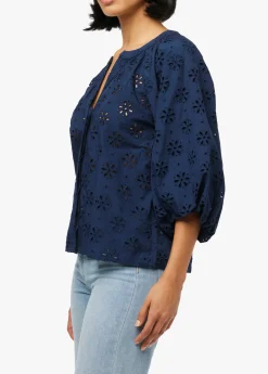 THE ANDIE BRODERIE BLOUSE